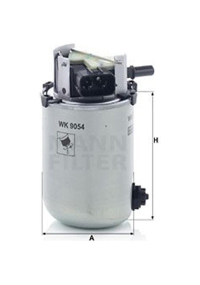 Wk9054 Filtre Mazot- Nissan: Qashqai 1.5-1.6dci 13- X-trail 1.6dci 13- Renault: Kadjar Wa895347