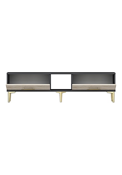Tsa1515at - İdatv150 Tv Stand, Tv Sehpası Antrasit - Traverten 150cm