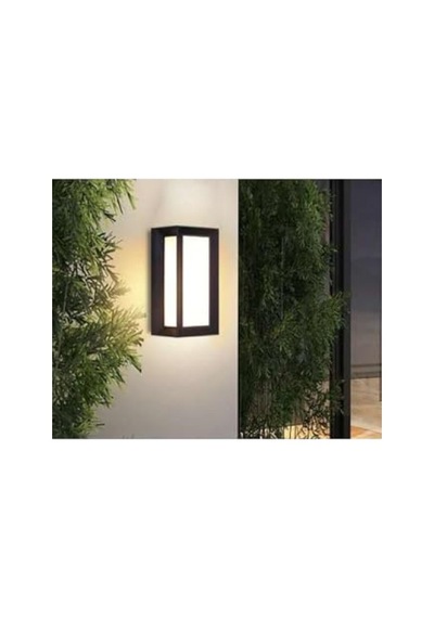 Su Geçirmez Led Bahçe Aydınlatması - 25 Cm 10 Parça Siyah