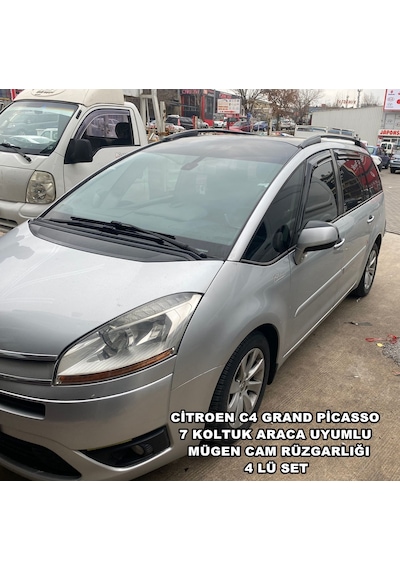 C4 Grand Picasso 7 Koltuk Mügen Cam Rüzgarlığı 2007-12 Arası 4 Lü