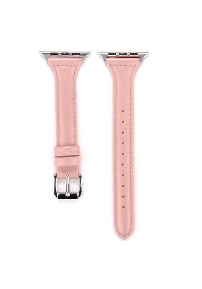 Watch 38mm Uyumlu Krd-28 Deri Mkst Kordon-pembe