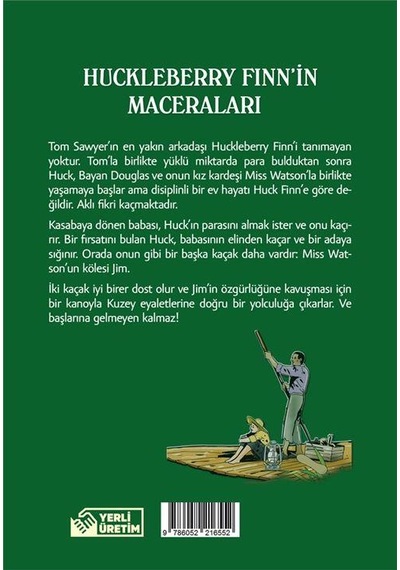 Huckleberry Finnin Maceraları - Mark Twain - Aperatif Kitap