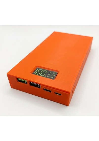 Gözeler Çift Usb 5v 2.4a Ledli Micro Type-c Powerbank Modülü Ve Powerbank Kutusu Piller Dahil Değildir