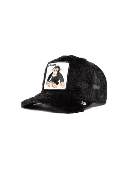 Goorin Bros Çocuk Little Nanner Maymun Figürlü Şapka 201-0005 Siyah