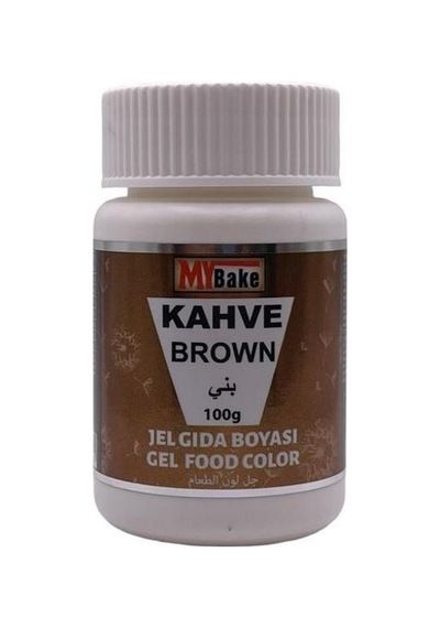 My Bake Jel Gıda Boyası Kahverengi 100 G