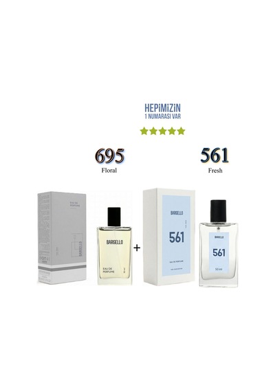 695 + 561 Erkek Parfüm Edp 50 Ml Floral/fresh - Mnms695561 Aromatik