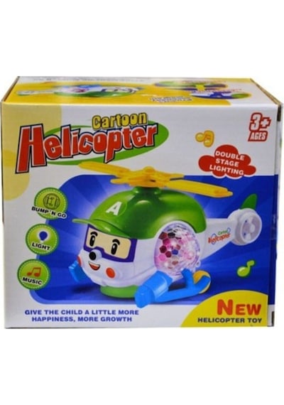 Helikopter Oyuncak Müzikli ve Işıklı Özellik