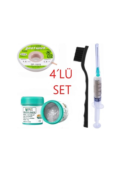 Krem Lehim 50g Flux Lehim Toplama Cp-1515 Lehim Emme Teli 1,5mm
