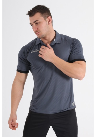 Diadora Elite Kamp T-Shirt Antrasit Gri