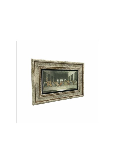 Son Akşam Yemeği Leonardo Da Vinci, 149 Lar Baskılı Taş Tablo 20x30