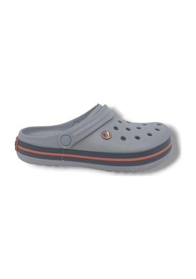 Zerhan Cflex 145 Unisex Gri Turuncu Siyah Sabo Terlik Sandalet Gri