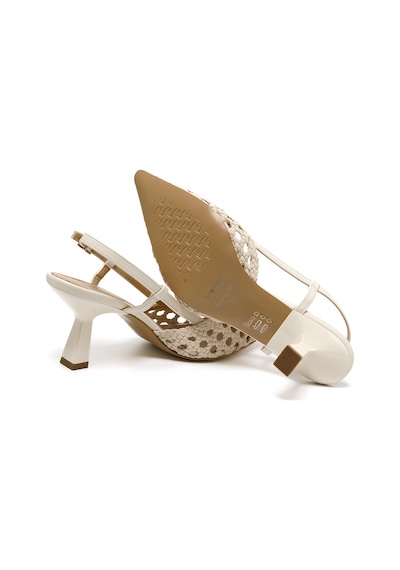 Topuklu/ Stiletto Kadın 3063008 Nacree Trecc Capra Burro Burro Bej