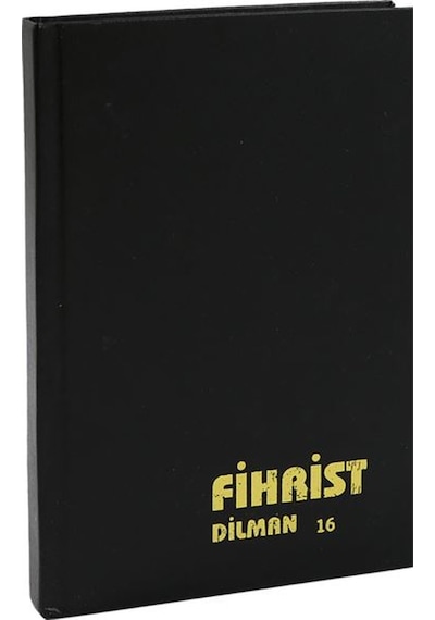 Dilman Fihrist 16 Lı 17X24 N11.1901