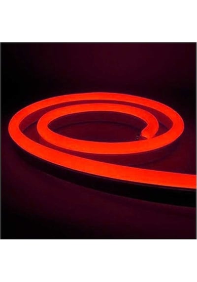 Ct-4554 25m Kırmızı Neon Led Hortum