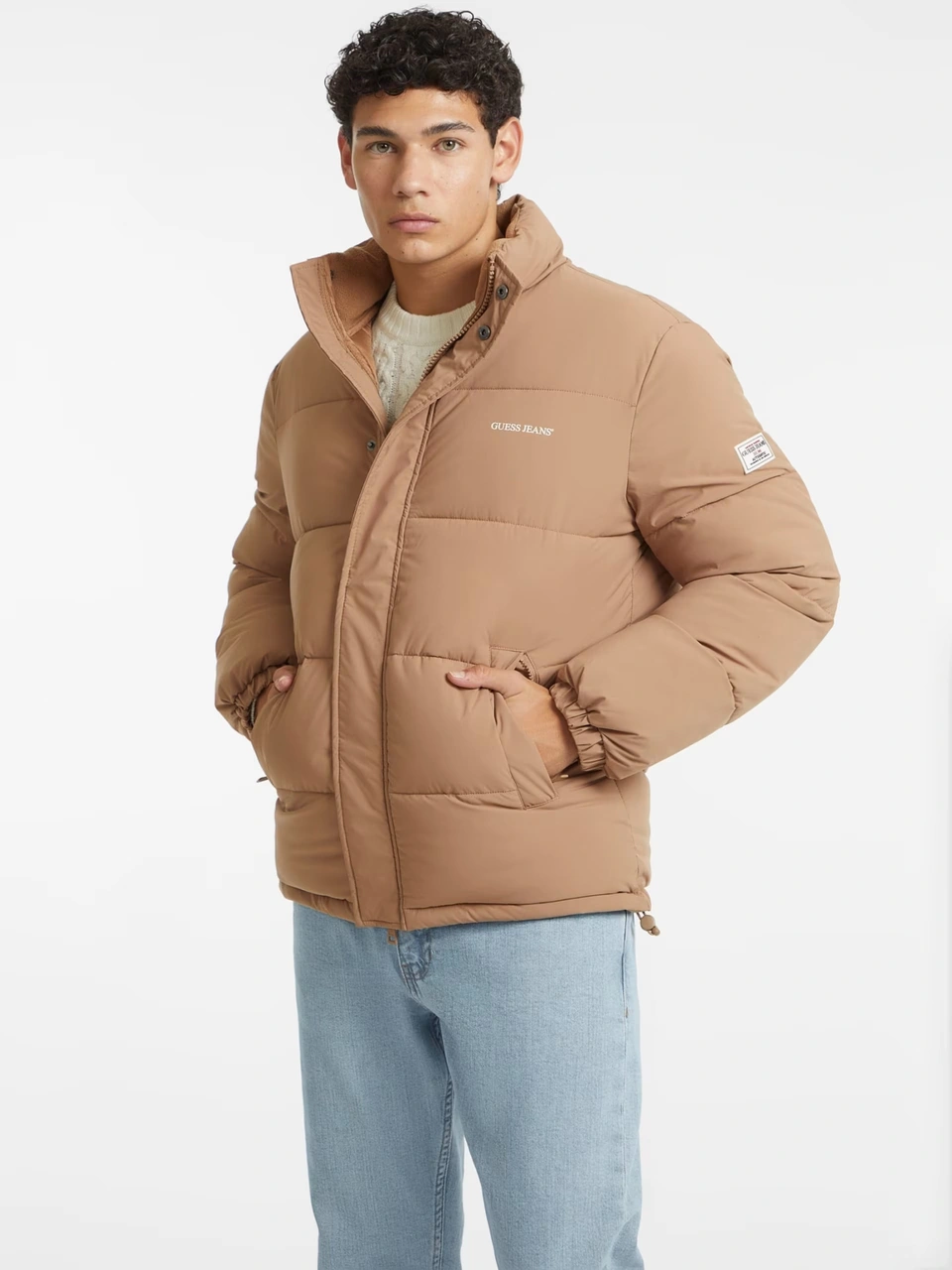 Guess Jeans Reg Lenght Puffer Erkek Şişme Mont M4bl20wgıı2 M4bl20wgıı2 G1dq G1dq