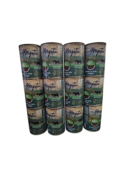 Mystic Köpek Konserve Kuzu Etli 12 x 400 G
