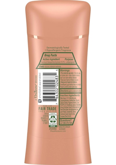 Shea Moisture Aloe Vera & Ceramides Sensitive Antiperspirant Stick Deodorant 74gr