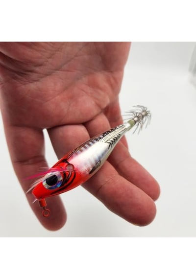Kalamar Avcısı 10g 7cm Fosforlu Zoka Yapay Yem Kalamar Oltası İçin