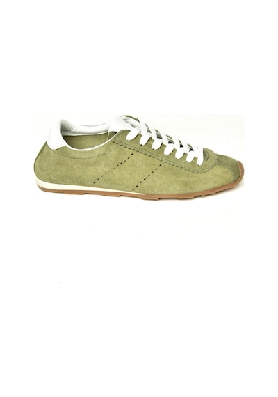 Fox Shoes U312311602 Yeşil Hakiki Süet Spor Ayakkabı Yeşil-süet Çok Renkli