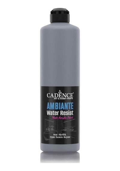 Ambiante Islak Zemin Boyası Aw-21 Koyu Gri 500ml + Katalizör 20gr