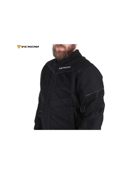 Venom Yazlık Motosiklet Montu Rock Cordura