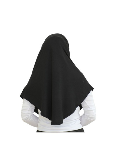 Modish Group Uzun Hazır Giyim Turban Yumuşak Eşarp Islami Giyim Viskon - Siyah Siyah