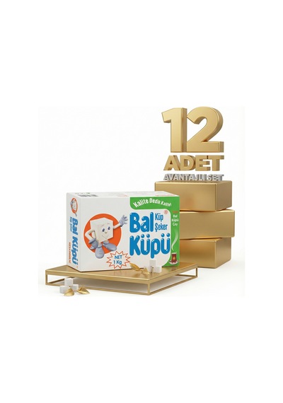 Balküpü Küp Şeker 12x1 Kg