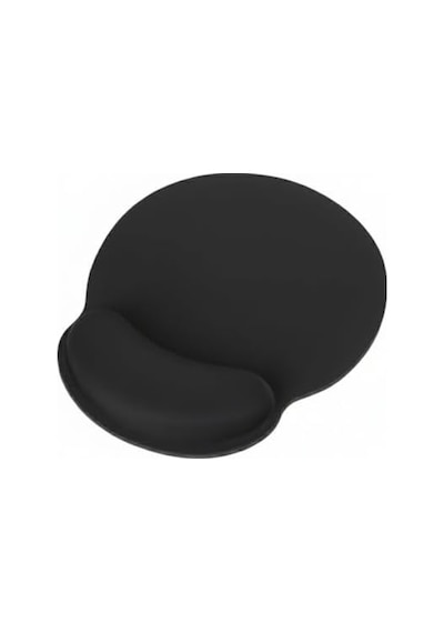 Comfipad Bilek Destekli Konfor Kaymaz Ergonomik Mouse Pad Siyah Siyah