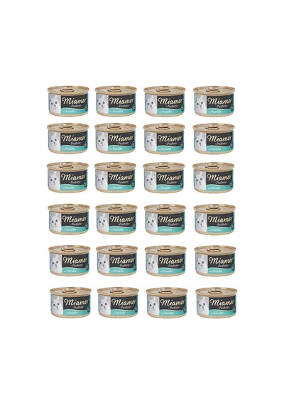 Miamor Pastete Alabalıklı Kedi Konservesi 24 x 85 G