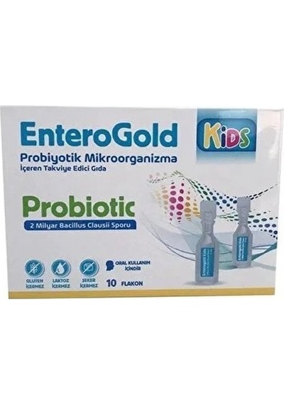 Enterogold Kıds Probiotic 10 Flakon
