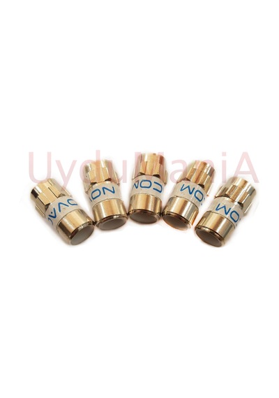Novacom Rg 6 Kendinden Sıkmalı F Konnektor 5 Adet