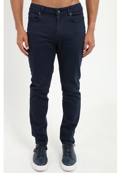 Dufy Erkek Slim Fit Lacivert Pantolon-19086