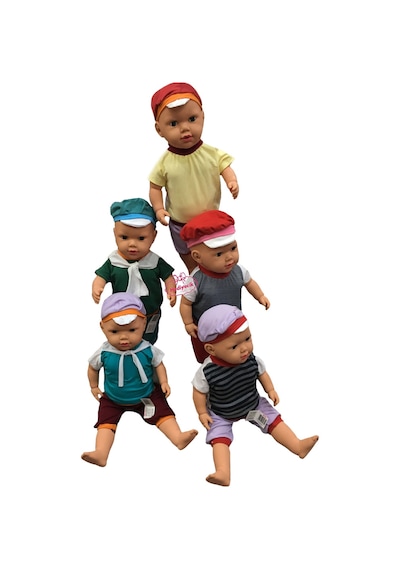 Şok Tarık Oyuncak Büyükboy 60 Cm Türkçe Konuşan Et Bebek Videolu Zenci Esmer
