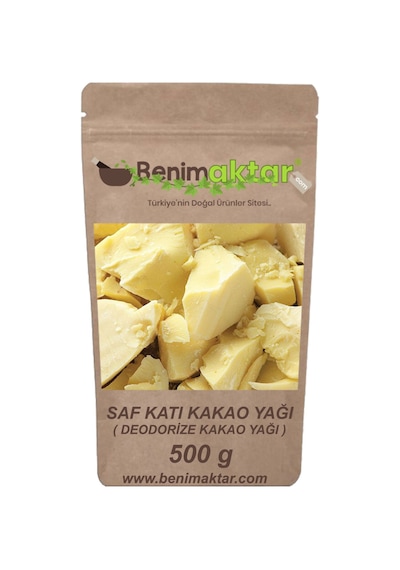 BenimAktar Katı Kakao Yağı Deoderize 500 G