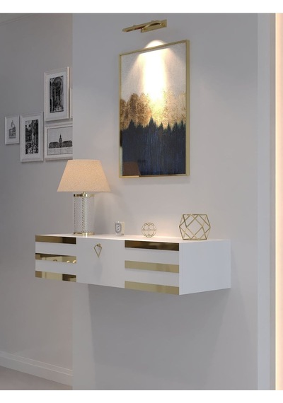 Karnaval Dresuar Beyaz Gold G-drs-1003-1