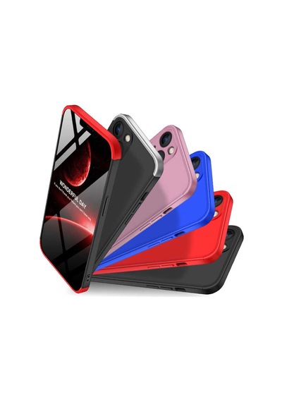 Apple Uyumlu  iPhone 13 6.1 Kilif Lens Tam Korumali Gkk Sert Kapak 490818250