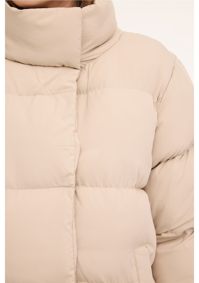 Kinetix Wl Threadbone 3 4pr Bej Kadın Uzun Kaban Bej