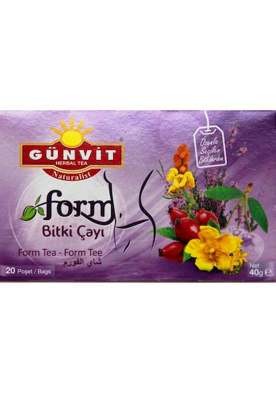 Günvit Form Süzen Poşet Çay 20'li