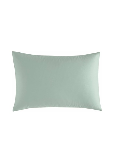 Linens Mix&match Pamuk Saten 2'li Standart Yastık Kılıfı Seti Yeşil Açık Dore