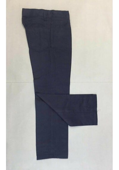 Nacar Store Çocuk 29ekim 10kasım 23nisan Gösteri Özel Gün Içten Lastik Ayarlamalı Keten Pantolon Lacivert