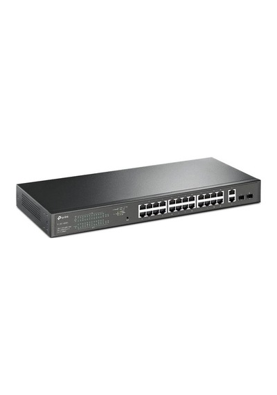 Tp-link Tp-lınk Tl-sg1428pe 24 Port Gıgabıt + 2xgıgabıt Rj45/sfp Uplınk Yönetilebilir 250w Poe Rackmount Swıtch