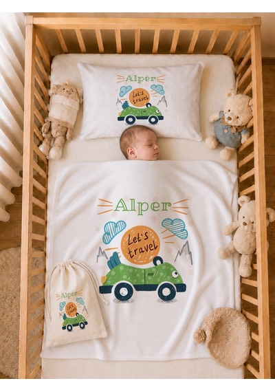 Pia Baby Erkek Bebek İsimli Hastane Çıkışı 6 Parça Tulum Şapka Eldiven %100 Pamuk Hediye Seti 2007tybk0x Krem