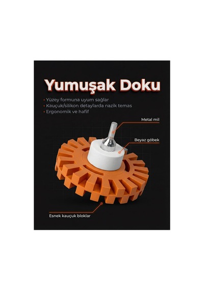 Kauçuk Silikon Temizleme Aparatı Schön Weiter