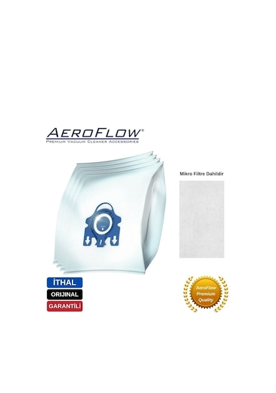 Miele Uyumlu Hyclean Gn Tipi Toz Torbası 4 Adet+Filtre