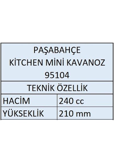 Paşabahçe Mini Baharatlık Seti 95104 Kitchen Mini Baharatlık 4'Lü Şeffaf