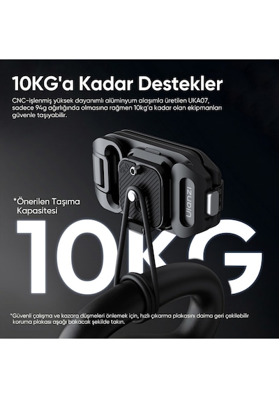 Ulanzi Uka07 Kamera Sırt Çantası Askı Klipsi Quick Release Aparatı 10kg - C035a