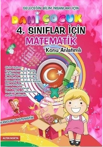 4.Sınıf Dahi Çocuk Matematik Konu Anlatımlı- Kitapana