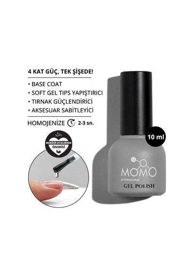 Momo Professional 4 in 1 Base Coat 10 ML