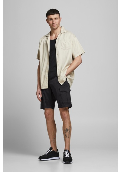 Jack & Jones Jack&jones Erkek Şort 12182555 Siyah