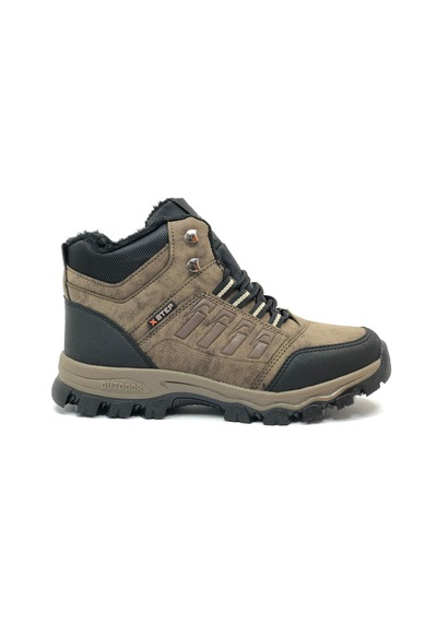 Xstep X6 Trekking Outdoor Ortopedik Erkek Bot Vizon